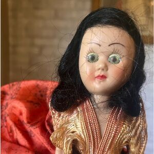 Creepy Doll from the 1940’s. Doll completely intact.